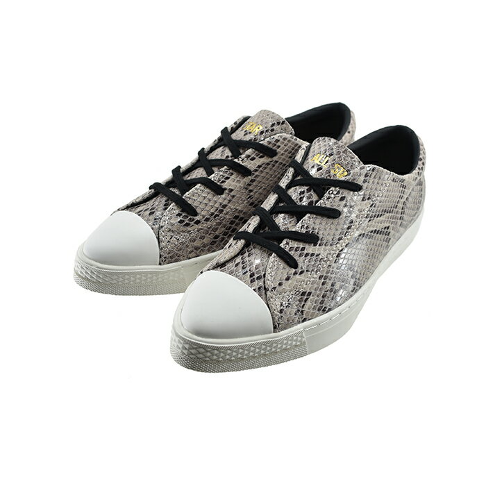 コンバース CONVERSE ALL STAR COUPE POINTUE SNK OX オールスター クップ ポワンテュ SNK OX オックス ローカット スネーク ヘビ柄 へび柄 蛇 92 (ベージュ) 31302860 スニーカー レディース シューズ 靴