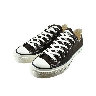 コンバース CONVERSECANVAS ALL STAR J OX キャンバス オールスター J OX オックス ローカット 日本製 ジャパン ダークブラウン 茶 82(DARK BROWN(25cm〜)) 31302690 スニーカー メンズ ユニセックス シューズ 靴