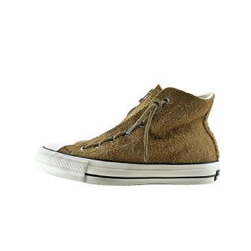 コンバース CONVERSESUEDE ALL STAR 100 CENTERZIP HI スエード オールスター 100 センタージップ HI ハイカット ジッパー ファスナー 31302470 92(ベージュ(〜24.5cm)) 1CL744 スニーカー レディース ユニセックス シューズ 靴