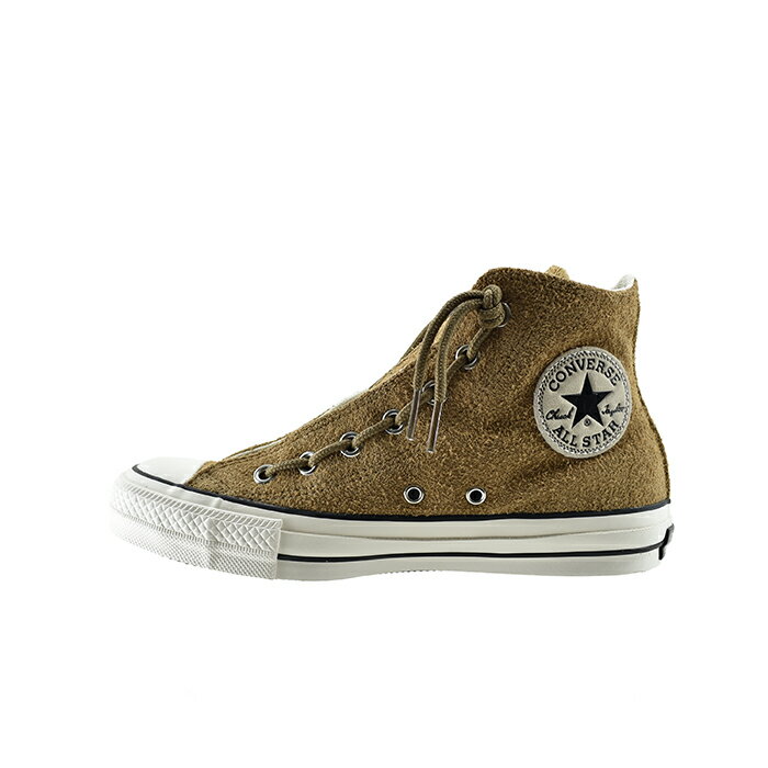 コンバース CONVERSESUEDE ALL STAR 100 CENTERZIP HI スエード オールスター 100 センタージップ HI ハイカット ジッパー ファスナー 31302470 92(ベージュ(〜24.5cm)) 1CL744 スニーカー レディース ユニセックス シューズ 靴