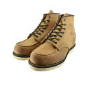 レッドウイング レッドウィング RED WING Classic Work 6" Moc-toe クラシック ワーク 6インチ モックトゥ 本革 ワイズE ミュールスキナー ブラウン 82 (ホーソーン(在庫あり即納可)) 8861 ワークブーツ メンズ シューズ 靴