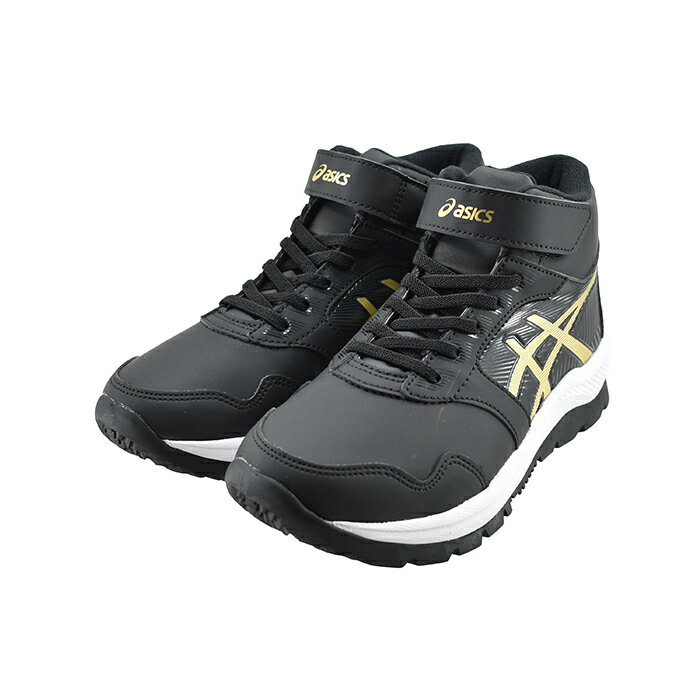 8 OFF SALE アシックス asics LAZERBEAM WD-MG レーザービーム WD-MG スノトレ スノートレ マジックテープ 面ファスナー ベルクロ ウィンター ブラック/ピュアゴールド 黒 クロ 02 (BLACK/PURE GOLD) 1154A072 スニーカー キッズ ジュニア 子供 男の子 女の子