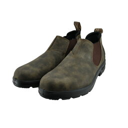 ブランドストーン Blundstone #2036 LOW CUT 日本限定 ローカット スウェード スエード ヌバック スリッポン スリップオン ラスティックブラウン 92 (RUSTIC BROWN(25cm～)) BS2036267 サイドゴアブーツ メンズ ユニセックス シューズ 靴