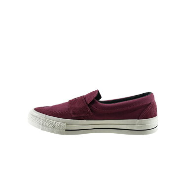 コンバース CONVERSECS LOAFER SK CS ローファー SK スリッポン スリップオン ボーダー スケーター スケートボート 34200611 バーガンディ ワイン 13(BURGUNDY) 1CL832 スニーカー メンズ シューズ 靴