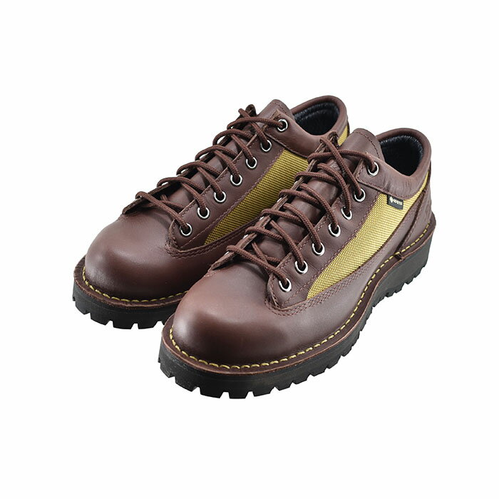 ダナー Danner W'S DANNER FIELD LOW GORE-TEX ウィメンズ ダナーフィールド ロー GORE-TEX ゴアテックス 防水 アウトドア トレッキング ハイキング ダークブラウン/ベージュ 43 (D.BROWN/BEIGE) D121018 ワークブーツ レディース シューズ 靴