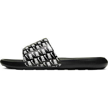 ナイキ NikeVICTORI ONE SLIDE PRINT ビクトリー ワン スライド プリント 柄 ビーチサンダル ビーサン ブラック/ホワイト クロ 黒 53(BLACK/WHITE) CN9678 サンダル メンズ シューズ 靴