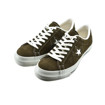 コンバース CONVERSEONE STAR J SUEDE ワンスター J スエード 日本製 ジャパン ローカット ボーダー スケーター スケートボート 53(ブラウン) 35200270 スニーカー メンズ シューズ 靴