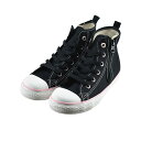 8% OFF SALE コンバース CONVERSE CHILD ALL STAR N FLOWERPATCH Z HI チャイルド オールスター N フラワーパッチ Z HI ハイカット サイドジッパー ジップ ファスナー 37301271 黒 クロ 73 (ブラック) 3SC674 スニーカー キッズ ジュニア 子供 女の子 シューズ