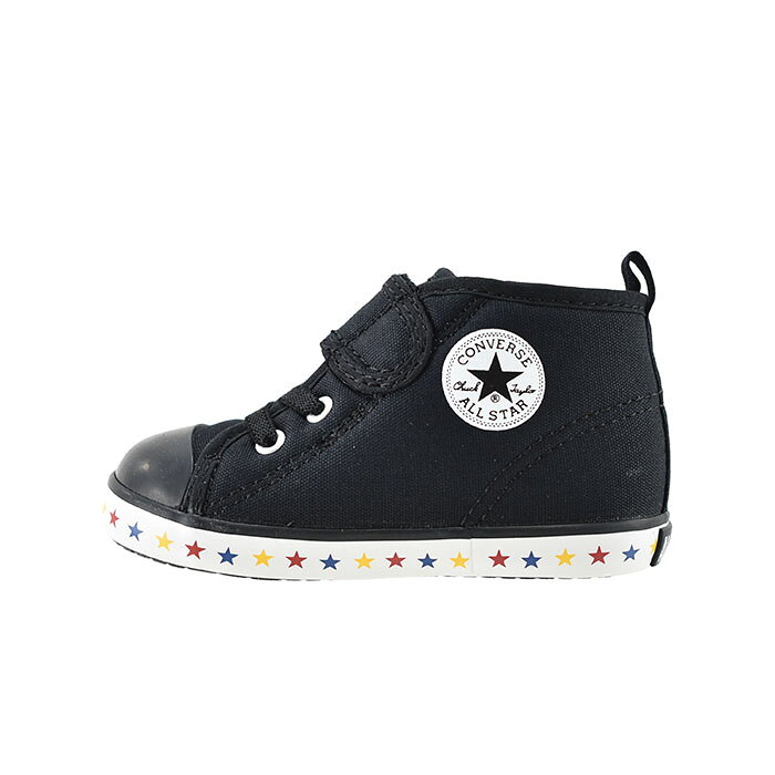 コンバース CONVERSEBABY ALL STAR N STARTAPE V-1 ベビー オールスター N スターテープ V-1 マジックテープ 面ファスナー ベルクロ 37301261 83(ブラック) 7SC690 スニーカー 男の子 女の子 ベビー 赤ちゃん シューズ 靴