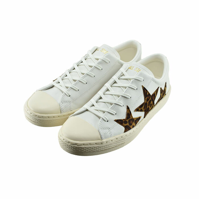 コンバース CONVERSEALL STAR COUPE TRIOSTAR LP OX オールスター クップ トリオスター LP OX オックス ローカット ヒョウ柄 豹柄 レオパード ホワイト/レパード 83(WHITE/LEOPARD) 31304951 スニーカー メンズ シューズ 靴