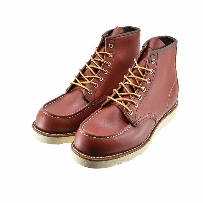 レッドウィング RED WING Irish Setter / 6 Moc-toe アイリッシュセッター 6インチ モックトゥ モカ クラシックワーク ワイズE オロラセット 05 (ブラウン) 8875 ワークブーツ メンズ シューズ 靴