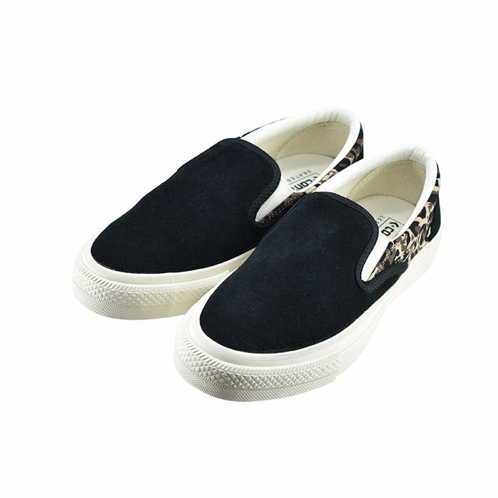 コンバース CONVERSECS SLIP-ON SK LP CS スリップオン SK LP スリッポン ヒョウ柄 豹柄 レオパード スケーター スケートボート 34200810 レオパード/ブラック 03(LEOPARD/BLACK(〜24.5cm)) 1SC750 スニーカー レディース ユニセックス シューズ 靴