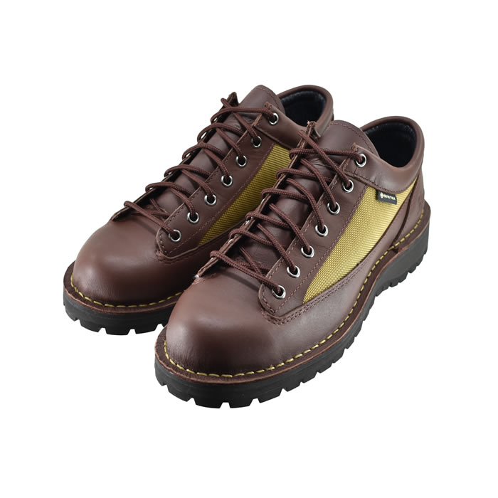 ダナー Danner DANNER FIELD LOW ダナーフィールド ロー GORE-TEX ゴアテックス 防水 アウトドア キャンプ トレッキング ハイキング ダークブラウン/ベージュ 123 (D.BROWN/BEIGE) D121008 ブーツ メンズ シューズ 靴