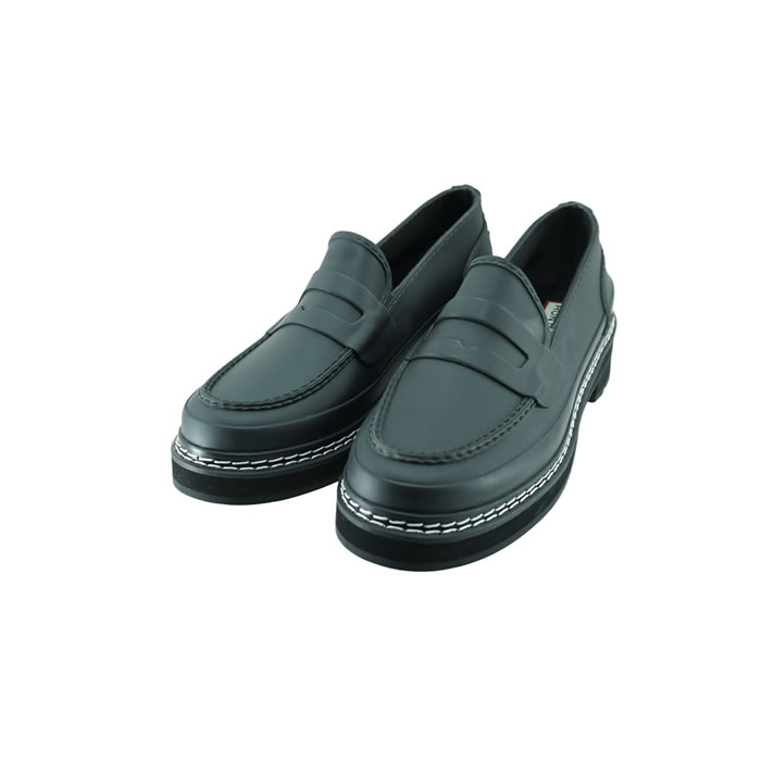 ハンター ハンター HUNTER WOMAN REF STITCH PENNY LOAFER レディース リファイン スティッチ ペニー ローファー ブラック 黒 クロ 35 (BLACK) WFF1089RMA-BLK 長靴 レインシューズ レディース シューズ 靴