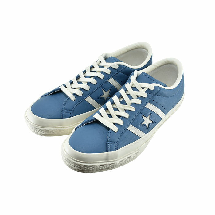 コンバース CONVERSEONE STAR ワンスター STAR&BARS LEATHER スター＆バーズ レザー OX オックス ローカット 35200350 ダスティーブルー 34(DUSTY BLUE(25cm〜)) 1SC849 スニーカー メンズ ユニセックス シューズ 靴