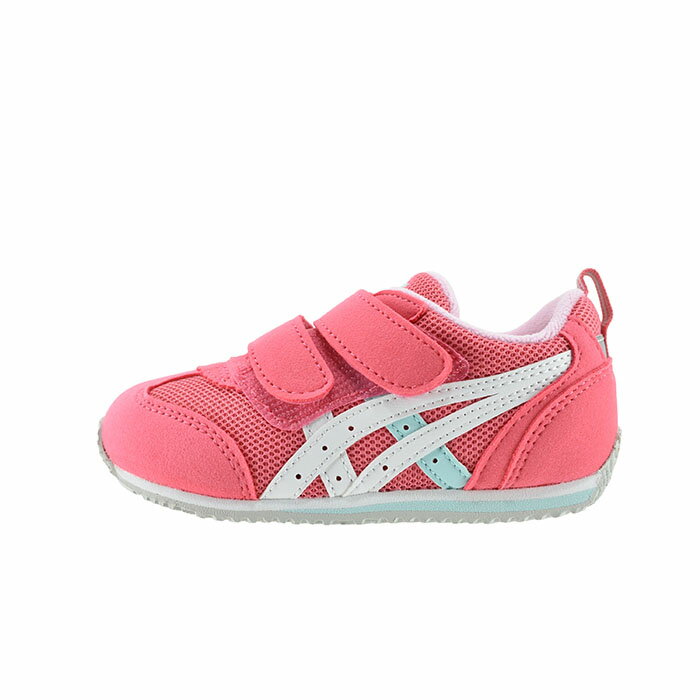 アシックス asicsIDAHO BABY 4 アイダホ ベビー 4 ローカット キッズ SUKU2 スクスク すくすく マジックテープ 面ファスナー ベルクロ キャンディピンク/ホワイト 44(CANDY PINK/WHITE) 1144A235 スニーカー 女の子 ベビー 赤ちゃん シューズ 靴