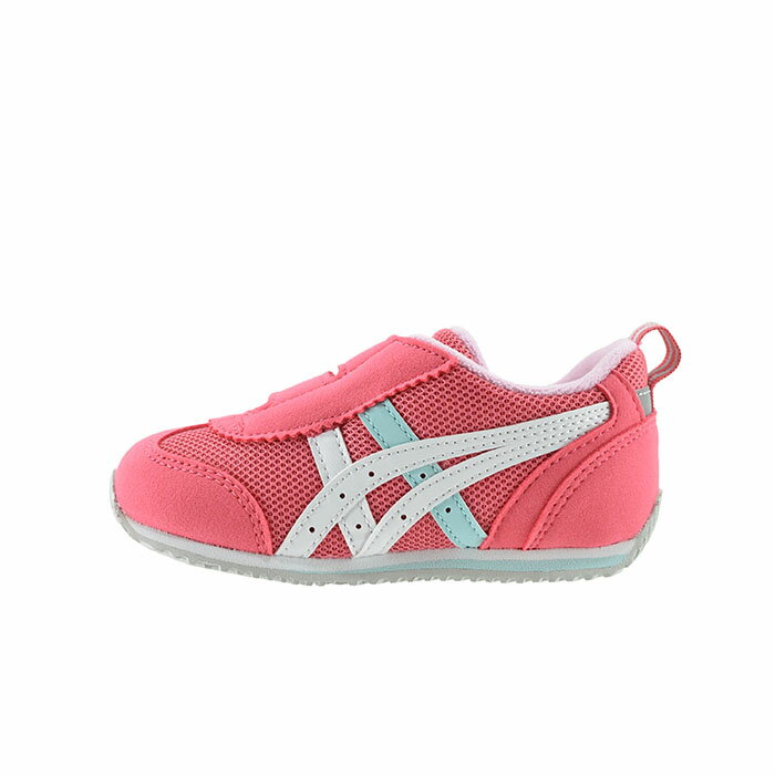 アシックス asicsIDAHO BABY 4 アイダホ ベビー 4 ローカット キッズ SUKU2 スクスク すくすく マジックテープ 面ファスナー ベルクロ キャンディピンク/ホワイト 44(CANDY PINK/WHITE) 1144A235 スニーカー 女の子 ベビー 赤ちゃん シューズ 靴