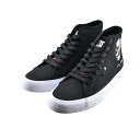 ディーシー DC AW MANUAL HI AW マニュアル HI ハイカット アンディ・ウォーホル ADYS300712 ブラック/ホワイト/レッド スカル ...