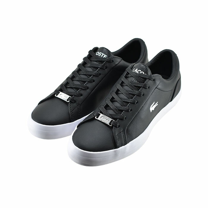 ラコステ LACOSTELEROND 0922 1 レロンド 0922 1 ローカット コートスタイル テニス シンプル キレイめ ブラック/シルバー 24(BLK/SLV) CF00103 スニーカー レディース シューズ 靴