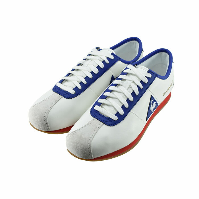 ルコック スポルティフ le coq sportif MONTPELLIER モンペリエ ローカット シンプル トリコ トリコロール ホワイト 白 シロ 24 (TRICO(25cm～)) QL1TJC09 スニーカー メンズ ユニセックス シューズ 靴