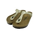 ギゼ ビルケンシュトック BIRKENSTOCK Gizeh ギゼ レギュラーフィット スライド キャンプ アウトドア レジャー 44 (ゴールド) 1016108 トングサンダル レディース シューズ 靴