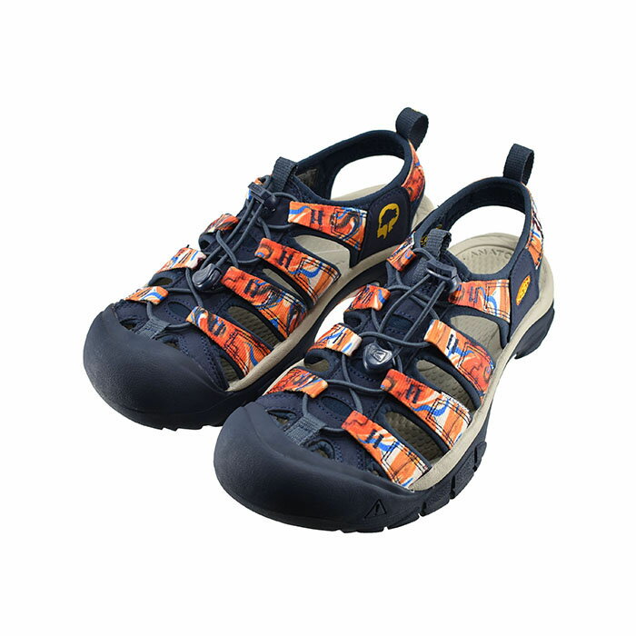 キーン KEEN NEWPORT RETRO ニューポート レトロ スポーツサンダル スポサン アウトドア キャンプ レジャー フェス グルービーオレンジ/ネイビー 44 (GROOVY ORANGE/NAVY) 1026473 サンダル レディース シューズ 靴