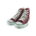 9% OFF SALE コンバース CONVERSE CANVAS ALL STAR HI キャンバス オールスター HI ハイカット 通学・通勤 マルーン ワインレッド バーガンディ 32660132 (MAROON(～24.5cm)) 1C032 スニーカー レディース ユニセックス シューズ 靴 セール品