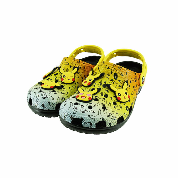 【送料込み】 クロックス crocs Classic Pokemon Clog クラシック ポケモン クロッグ ポケットモンスター ピカチュウ カジュアル アウトドア レジャー ブラック/マルチ 黒 クロ 94 Black/Multi…