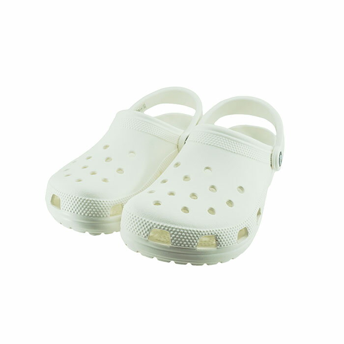 【送料込み】 クロックス crocs CLASSIC CLOG クラシッククロッグ カジュアル アウトドア レジャー ビーチ ホワイト 白 シロ 94 (White(25cm～)) 10001 サンダル メンズ ユニセックス シューズ 靴