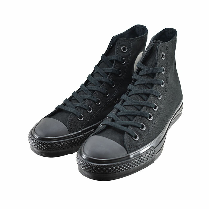 楽天sasaya楽天市場店コンバース CONVERSE CANVAS ALL STAR J HI キャンバス オールスター J HI ハイカット オールブラック 日本製 ジャパン ブラックモノクローム 84 （BLACKMONOCHROME（25cm～）） 31307010 スニーカー メンズ ユニセックス シューズ 靴