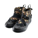 キーン KEEN HOODZERRA WP フッドゼラ ウォータープルーフ マルチ/ブラック 114 花柄 フラワー 防水 雪寒地対応 ショート スノーブーツ ...