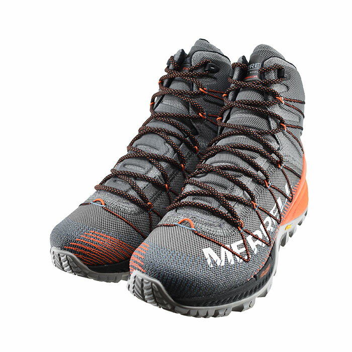 メレル MERRELL THERMO ROGUE 3 MID GORE-TEX サーモ ローグ 3 ミッド ゴアテックス ストーンウォッシュ グレー 114 ハイ 防水 アウトドア キャンプ トレッキング ハイキング スノーブーツ ウ…