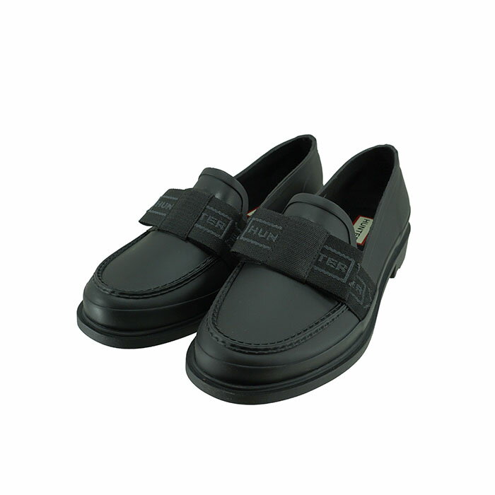 ハンター HUNTER W REFAIND BOW PENNY LOAFER レディース リファインド ボウ ペニー ローファー ブラック 黒 クロ 35 (BLACK) WFF1096RMA 長靴 レインシューズ レディース シューズ 靴