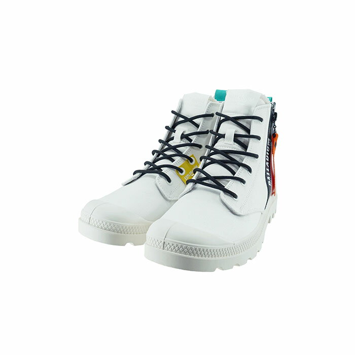 パラディウム パラディウム PALLADIUM PAMPA HI OUTZIP OVERLAB (STAR WHITE(～24.5cm)) 78725 スニーカー レディース ユニセックス スターホワイト 白 シロ 25 シューズ 靴