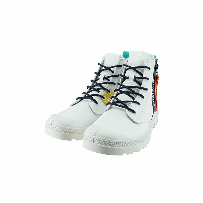 パラディウム PALLADIUM PAMPA HI OUTZIP OVERLAB (STAR WHITE(～24.5cm)) 78725 スニーカー レディース ユニセックス スターホワイト 白 シロ 25 シューズ 靴