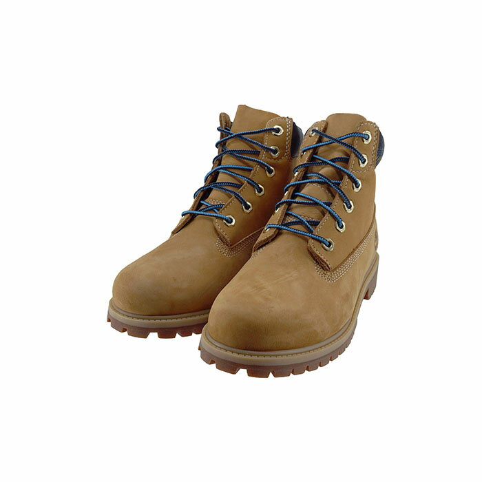 ティンバーランド ティンバーランド Timberland PREMIUM 6IN WATERPROOF BOOT シックスインチ プレミアム ウォータープルーフ (WHEAT NUBUCK W BLUE(～24.5cm)) TB0A5TD5 ブーツ ジュニア キッズ 子供 男の子 女の子 レディース ウィート ヌバック W ブルー 114 シューズ 靴