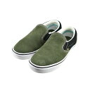 ヴァンズ VANS COMFYCUSH SLIP-ON コンフィクッシュ スリッポン (FORAGER BLK/MLT(～24.5cm)) VN0A7TNM スリッポン レディース ユニセックス フォレジャーブラック/マルチ カーキ 04 シューズ 靴