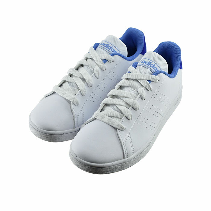ߡ ǥ adidas ADVANCOURT K ɥХ󥳡 K (FTWWHT/FTWWHT/BLUFUS) H06160 ˡ ...