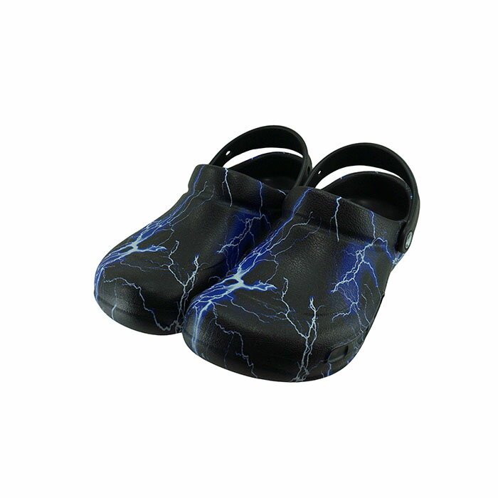 【送料込み】 クロックス crocs Bistro Graphic Clog ビストロ グラフィック クロッグ (Black/Lightning Bolts(25cm～)) 204044 サンダル メンズ ユニセックス ブラック/ライトニングボルト 黒 クロ 15 シューズ 靴