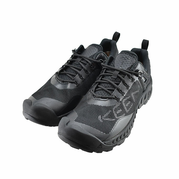 キーン KEEN NXIS EVO WP ネクシス エヴォ ウォータープルーフ (TRIPLE BLACK) 1027193 スニーカー メンズ トリプルブラック 黒 クロ 15 シューズ 靴