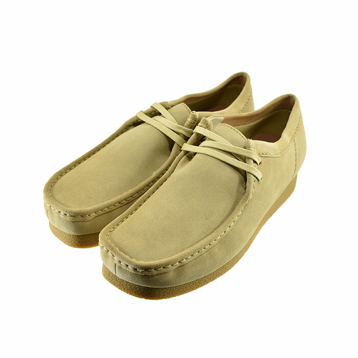 クラークス Clarks WallabeeEVO WP ワラビーエヴォ ウォータープルーフ (Maple Suede) 26172818 スニーカー メンズ メイプルスエード ベージュ 45 シューズ 靴