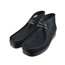 クラークス Clarks WallabeeEVO BT ワラビーエヴォ ブーツ (Black Suede) 26172823 チャッカブーツ メンズ ブラックスエード 黒 クロ 25 シューズ 靴