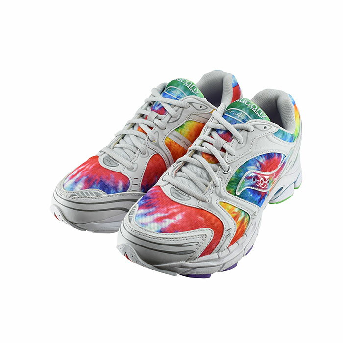 サッカニー Saucony PROGRID TRIUMPH 4 プログリッド トライアンフ 4 (TIE DYE(25cm～)) S70738 スニーカー メンズ ユニセックス タイダイ ホワイト 25 シューズ 靴