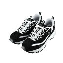 スケッチャーズ SKECHERS D'LITES BIGGEST FAN ディーライツ ビッゲスト ファン (BLACK/WHITE) 11930 スニーカー レディース ブラック/ホワイト 黒 クロ 25 シューズ 靴