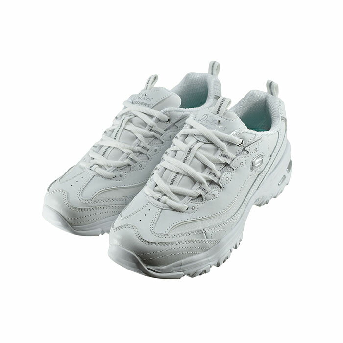 スケッチャーズ SKECHERS D'LITES FRESH START ディーライツ フレッシュ スタート (WHITE/SILVER) 11931 スニーカー レディース ホワイト/シルバー 白 シロ 25 シューズ 靴