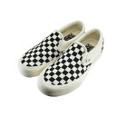 ヴァンズ VANS SLIP-ON VR3 スリッポン VR3 (CHK BLACK/MARSH(～24.5cm)) VN0007NC スリッポン レディース ユニセックス チェッカーボード ブラック/マシュマロ 25 シューズ 靴