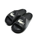【送料込み】 ラコステ LACOSTE CROCO 2.0 EVO 123 1 CFA クロコ 2.0 EVO 123 1 CFA (BLK/OFF WHT) 45CFA0005 サンダル メンズ ブラック/オフホワイト 黒 クロ 45 シューズ 靴