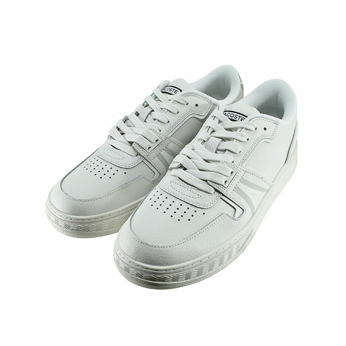 ラコステ レザースニーカー メンズ ラコステ LACOSTE L001 0321 1 SMA (WHT/OFF WHT) 42SMA0092 スニーカー メンズ ホワイト/オフホワイト 白 シロ 35 シューズ 靴