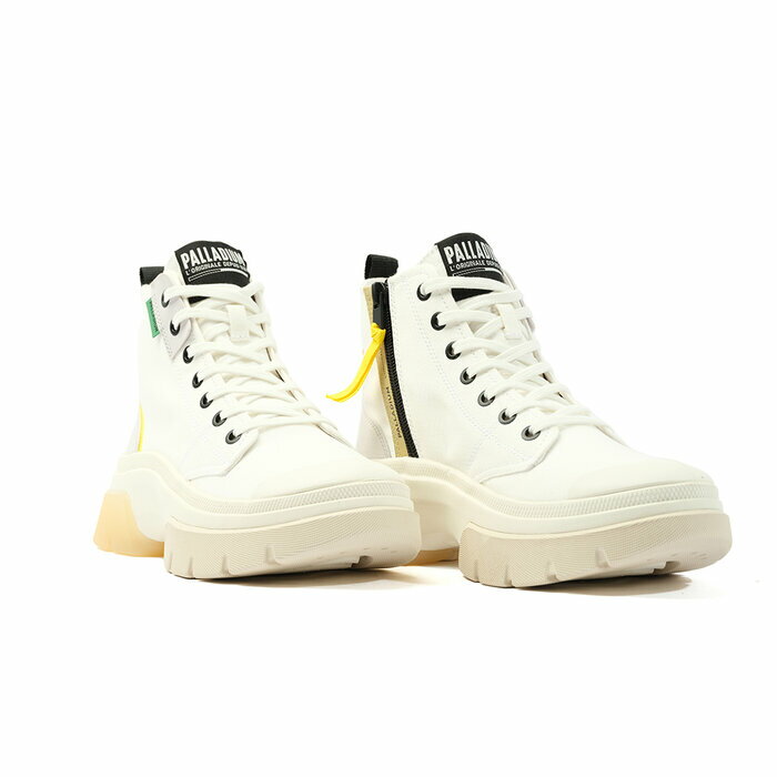 パラディウム PALLADIUM PALLAWAVE MID METRO (STAR WHITE) 98576 スニーカー スターホワイト 白 シロ レディース シューズ 靴 35