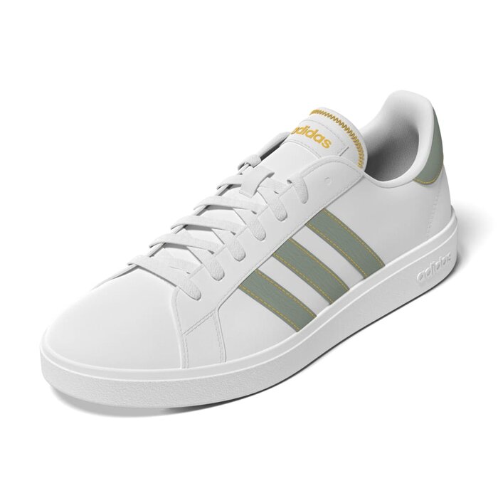 アディダス 【送料込み】 アディダス adidas GRANDCOURT BASE 2.0 M グランドコート ベース 2.0 M (FTWWHT/SILGRN/BOGOLD(25.0cm～)) ID4456 スニーカー ユニセックス フットウェアホワイト/シルバーグリーン MAS45 メンズ シューズ 靴 75